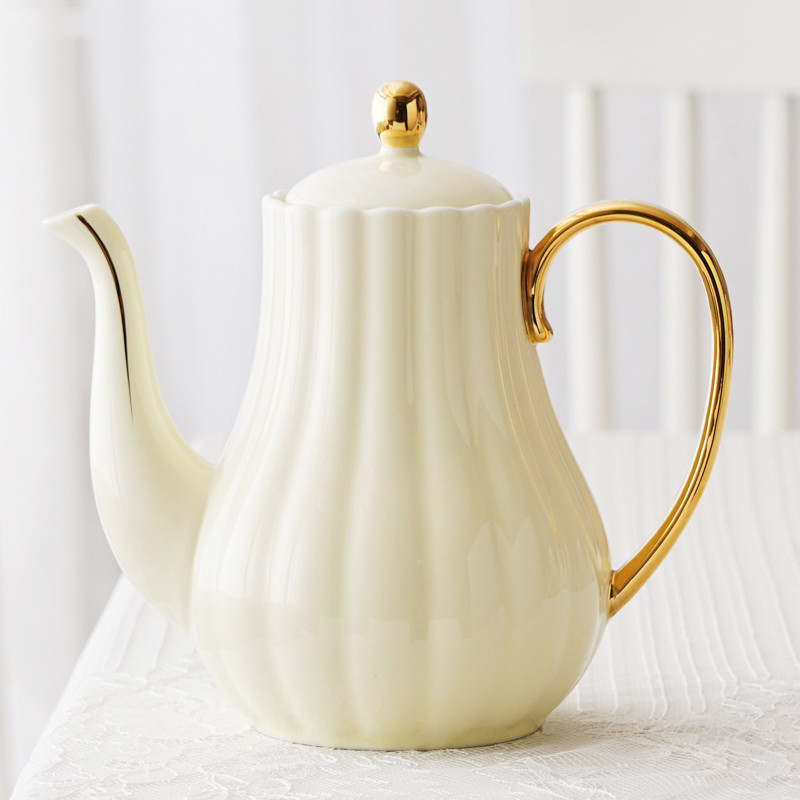 Yellow teapot