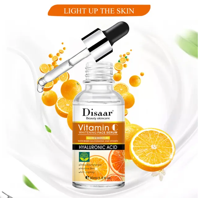 Hyaluronic Acid Vitamin C Face Serum Whitening 30Ml - Shop at LoveMi