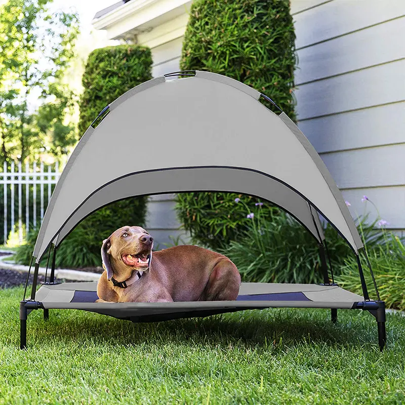 Pet Outdoor Supplies Covered Loft Bed Camp Bed Sunshade