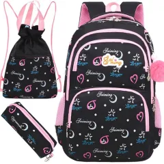 Children's Backpack For Grades 36 And 6 - Black - View 1