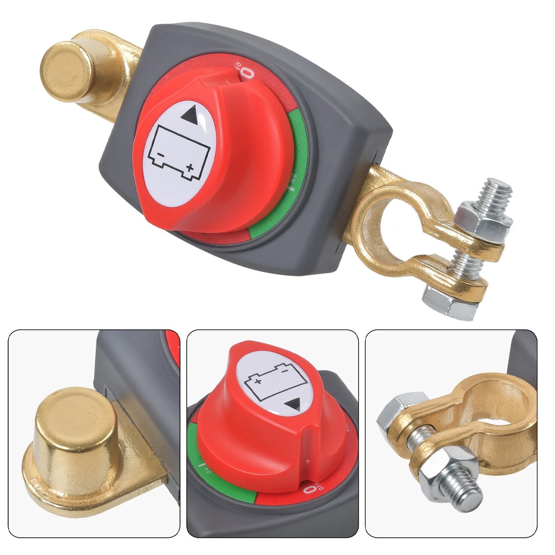 12V 24V Car Battery Disconnect  Cut Off Isolator Marine Truck Camper Boat New Uk 12