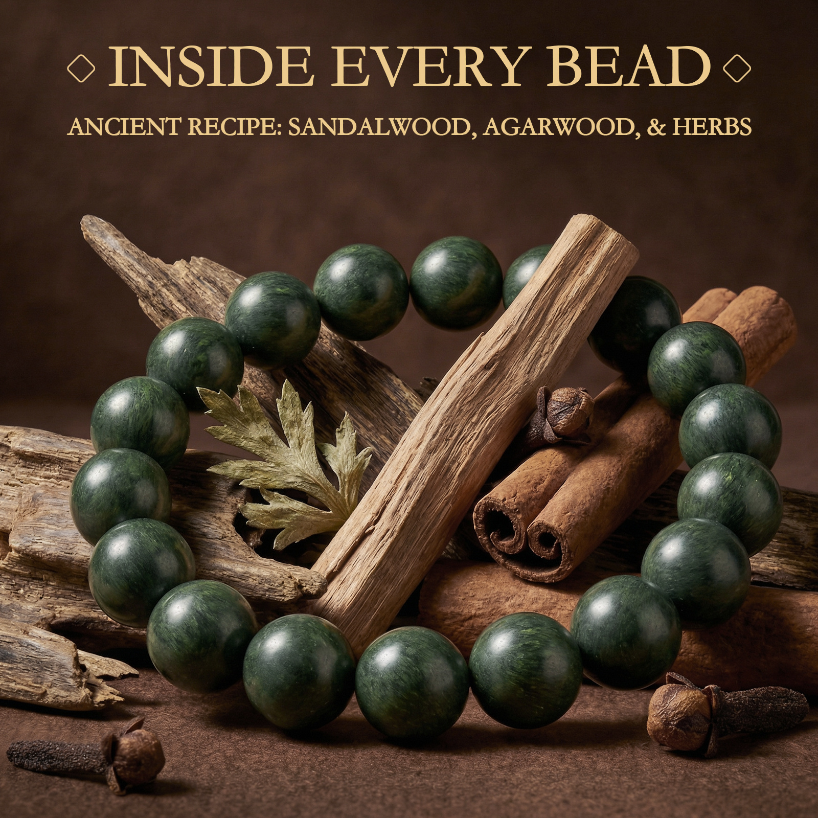Traditional Chinese Medicine Jewelry Bead Bracelet