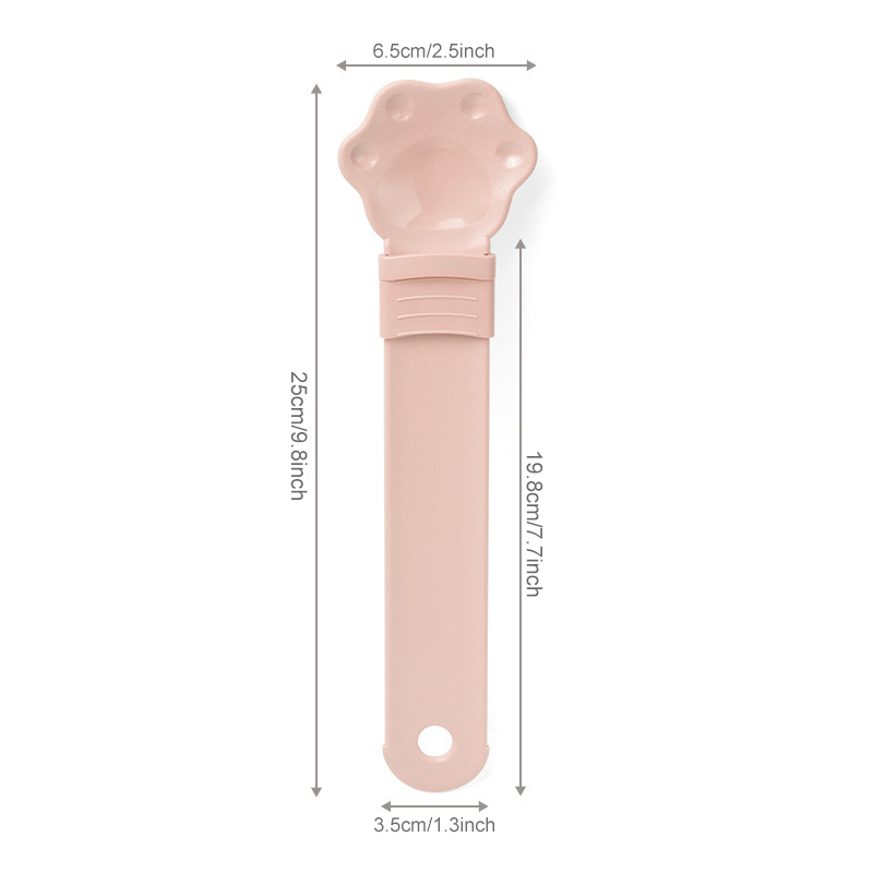 Multifunctional Cat Food Feeder, Squeeze Tool, Special Spoon For Meat Paste, Spoon Feeding Utensil, Pet Supplies, Cats Only