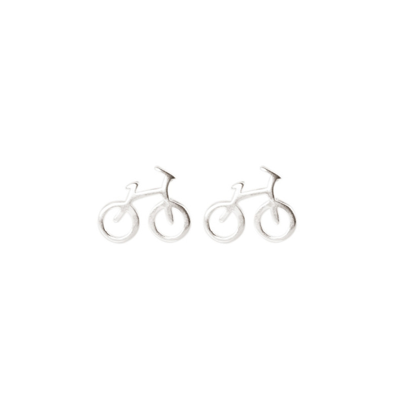 Title 1, Pendientes lindos de bicicleta para mujer Diseñ...