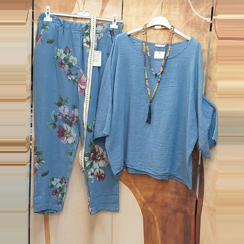 Women's Fashion Suit Western Style Two Piece Set