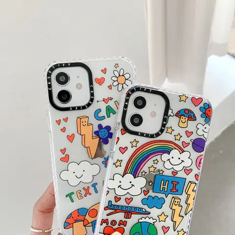 Graffiti Colorful TPU Phone Case