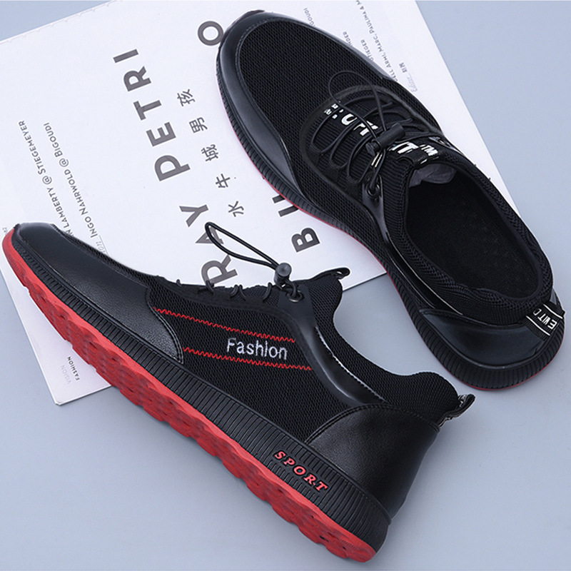 Title 3, Waterproof soft sole casual leather shoes