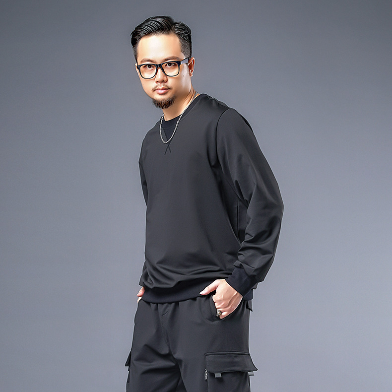 Plus Fat Plus Size Casual Loose Suit