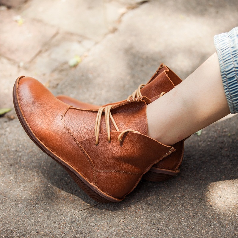 Brown leather