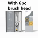 Dark Grey With 6Pc Brush Head