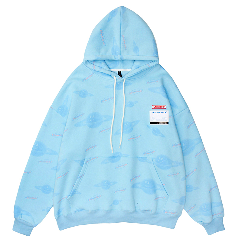 Title 2, Planet Loose Couple Plus Fleece Hoodie