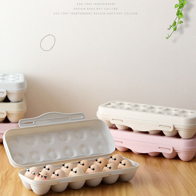 Title 3, 12 grid egg storage box