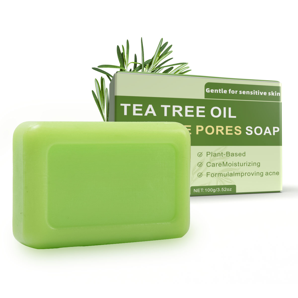 Rounded Corner Tea Tree Soap — foto 7
