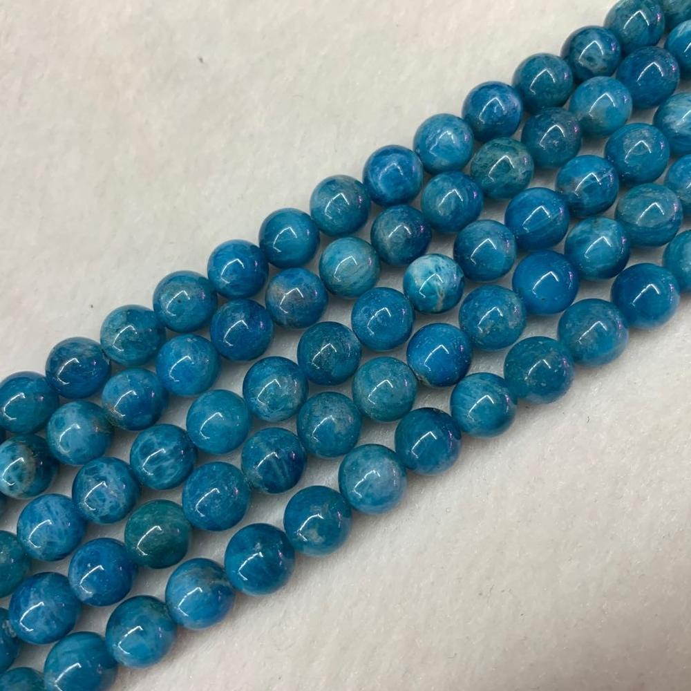 Title 3, Fashionable Natural Blue Agate Bead Section