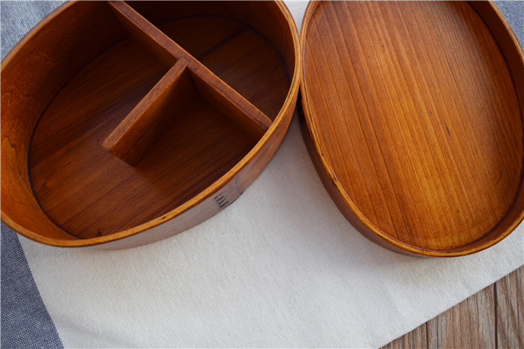 Title 7, Oval Brown Wooden Sushi Creative Wooden Tablewa...