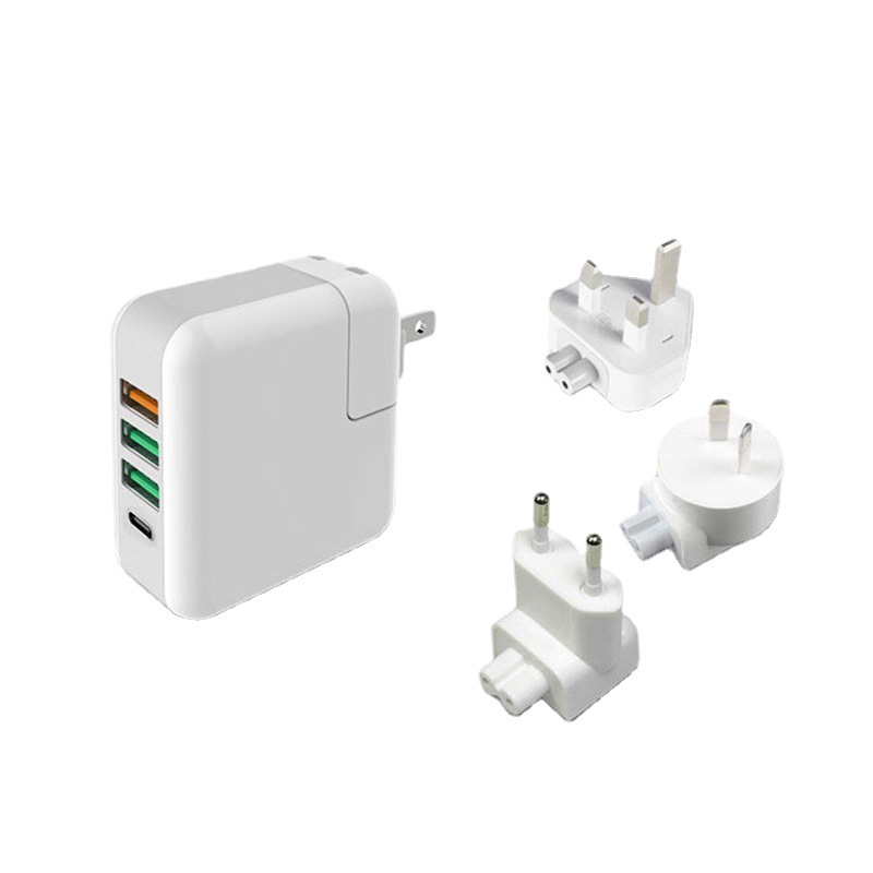 5V2A US Gauge Charger Head CE Certified QC3.0 Charging Head Usb Multi-port Travel Charger - Image 3