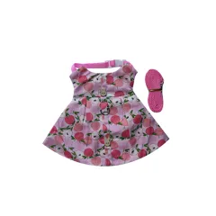 Pet Bunny Clothes Bunny Cat Lop-eared Rabbit Decoration Costume - Pink - View 1