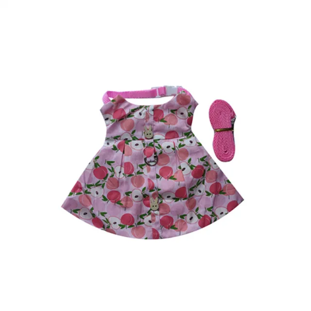 Pet Bunny Clothes Bunny Cat Lop eared Rabbit Decoration Costume Pink - Shop at LoveMi
