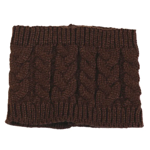 Knitted Face Wash Head Cover Empty Top Ponytail Beanie Coffee - Shop at LoveMi