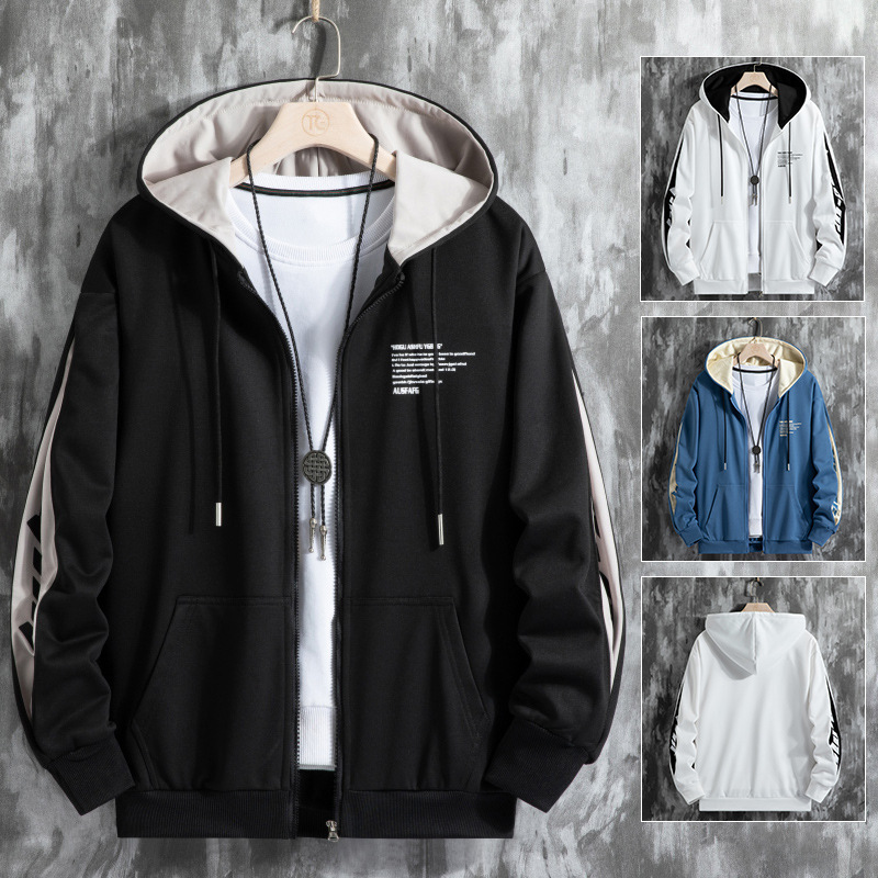 Hoodie Sweater Men's 21 Spring And Autumn New Hooded Jacket