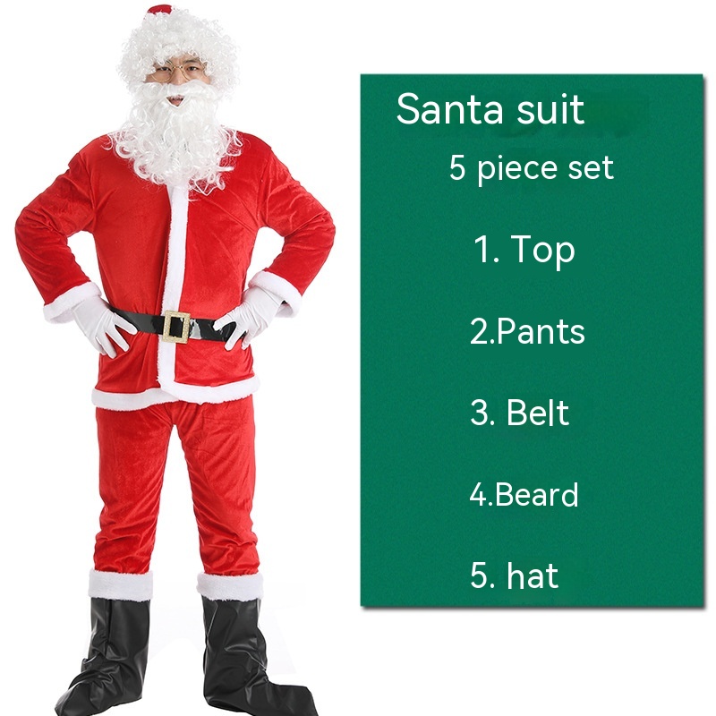 Santa Claus 5 Piece Set