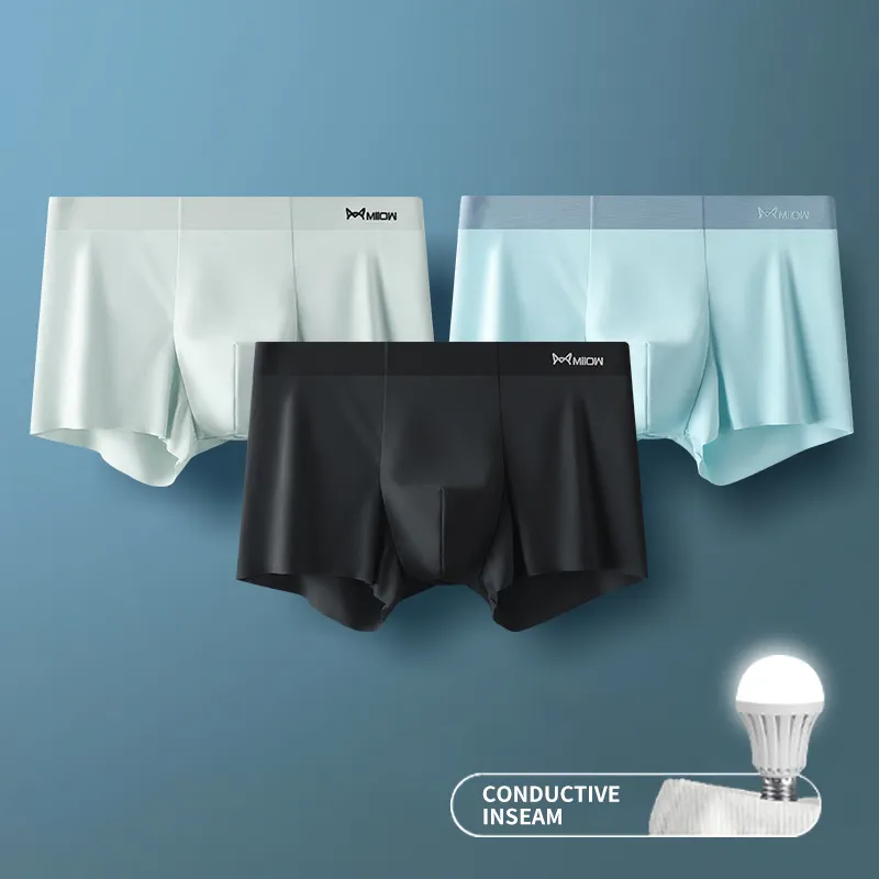 Traceless Graphene Antibacterial Boys Plus Size Boxer