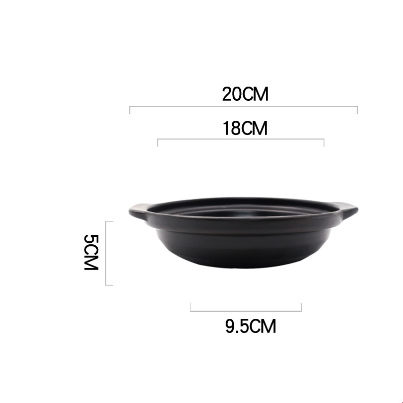 Title 14, High temperature resistant shallow casserole