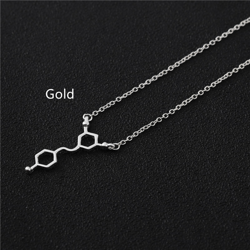 Geometric Hexagon Simple Korean Style European And American Ladies Necklace