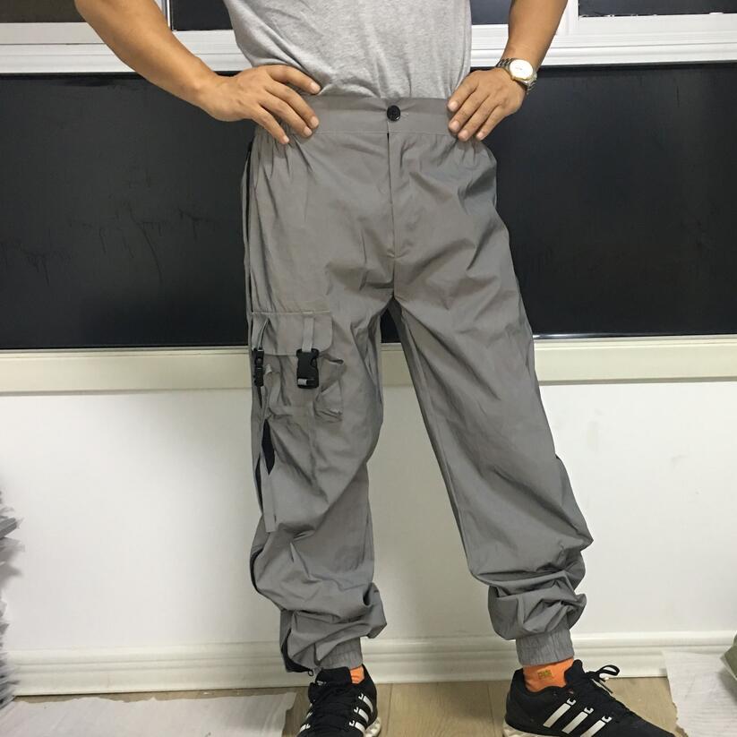 New Side Zipper Full-reflective Overalls
