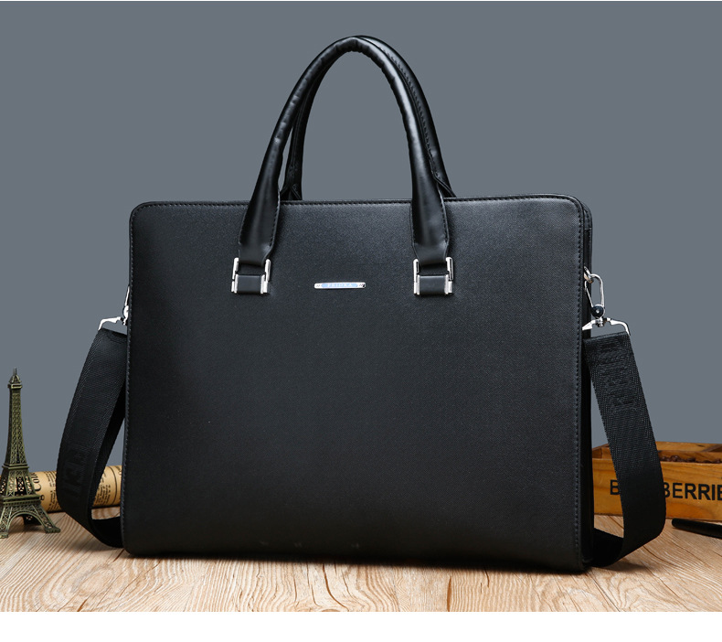 A One-shoulder Cross-slung Male Business Briefcase — foto 4