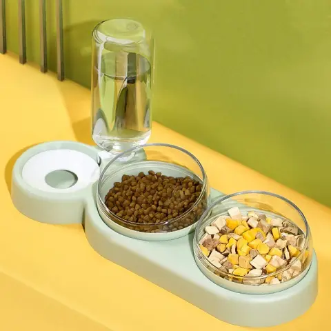 Cats Dogs Pets Rice Bowls Automatic Water
