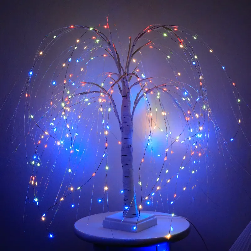 Scene Arrangement Illusion Copper Wire Lights Decorative Night Light – image 3