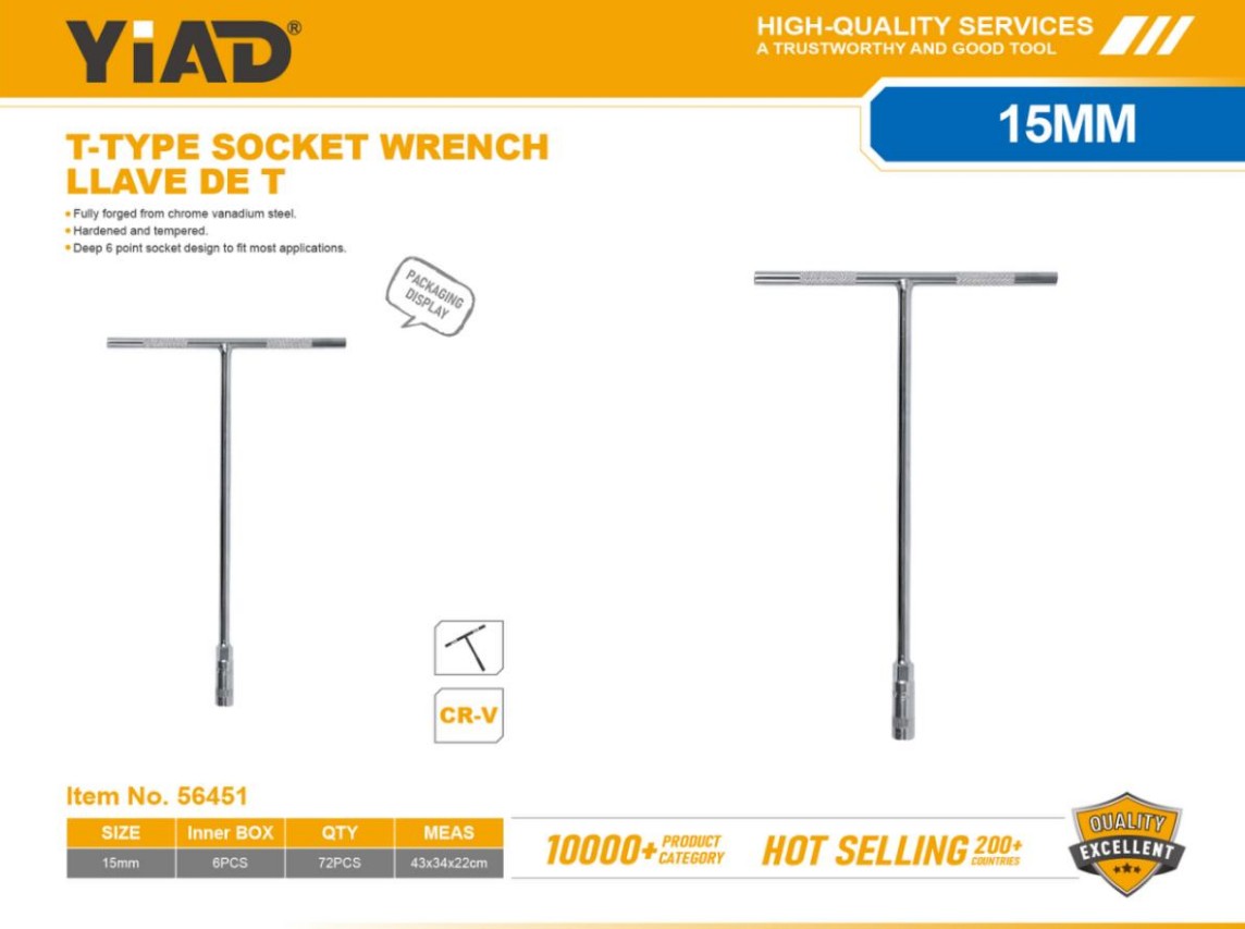 15MM T Type Wrench-Only Support Self-pickup, And The Free Shipping Price Is An Anti-auction Price