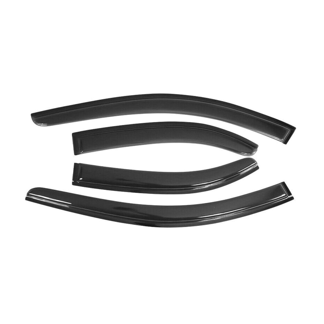 For Acura TSX 04-08 Acura TSX Sedan Window Visors Rain Sun Guard Vent 4Pc Set