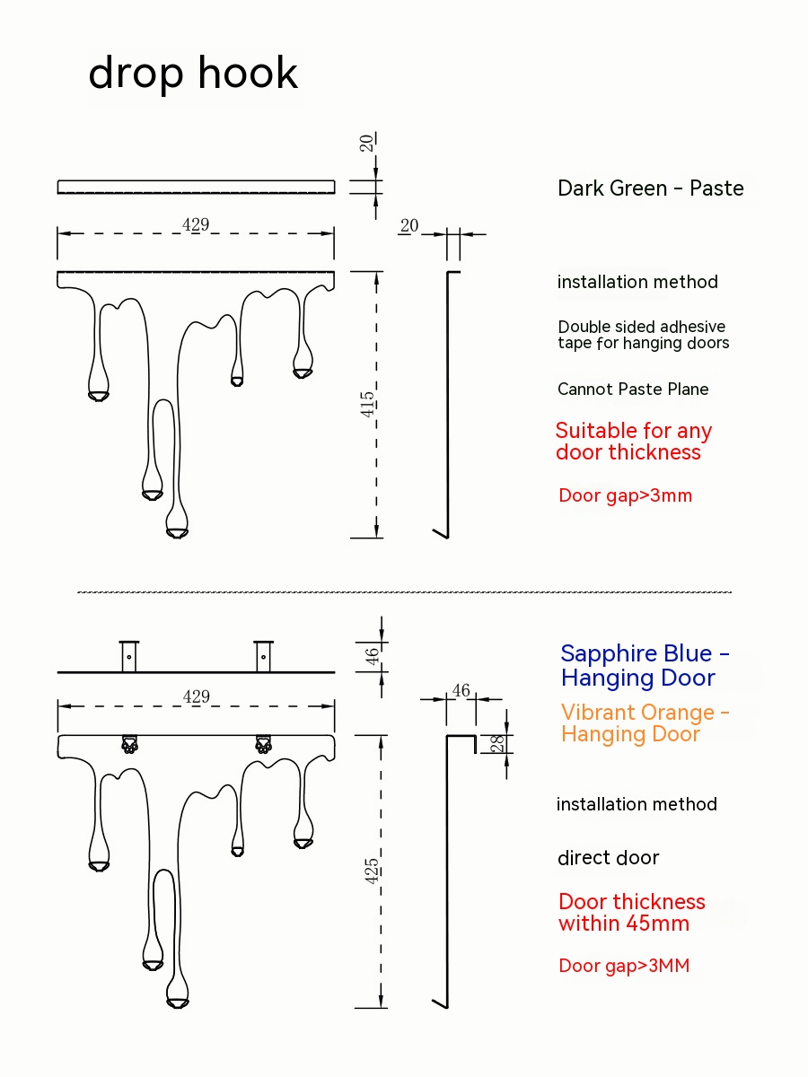 Title 7, Behind The Door Hook Bedroom Entrance Porch Cre...