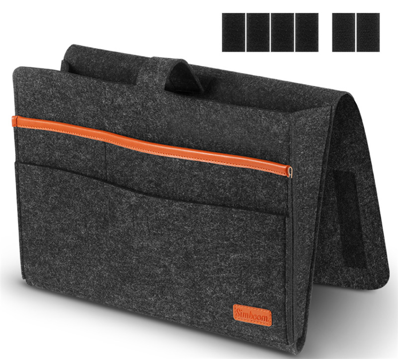 Felt Bedside Sofa Arm Rest Tidy Storage Organizer Holder Chair Couch Hanging Bag 18