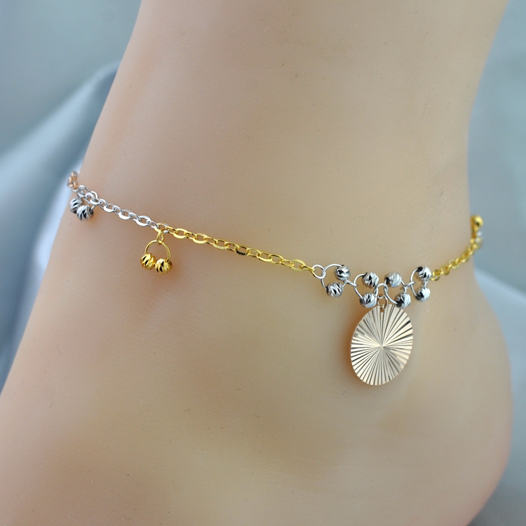 Title 5, Color Silver Anklet Women 925 Silver Sterling S...