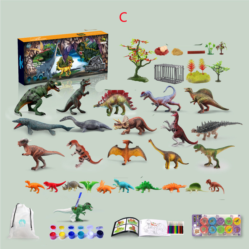 Title 7, Statische dinosaurus Tyrannosaurus oud model ge...