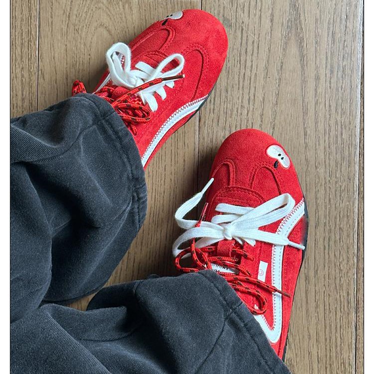 Lace-Up Low-Top Sneakers, picture 3 of 4