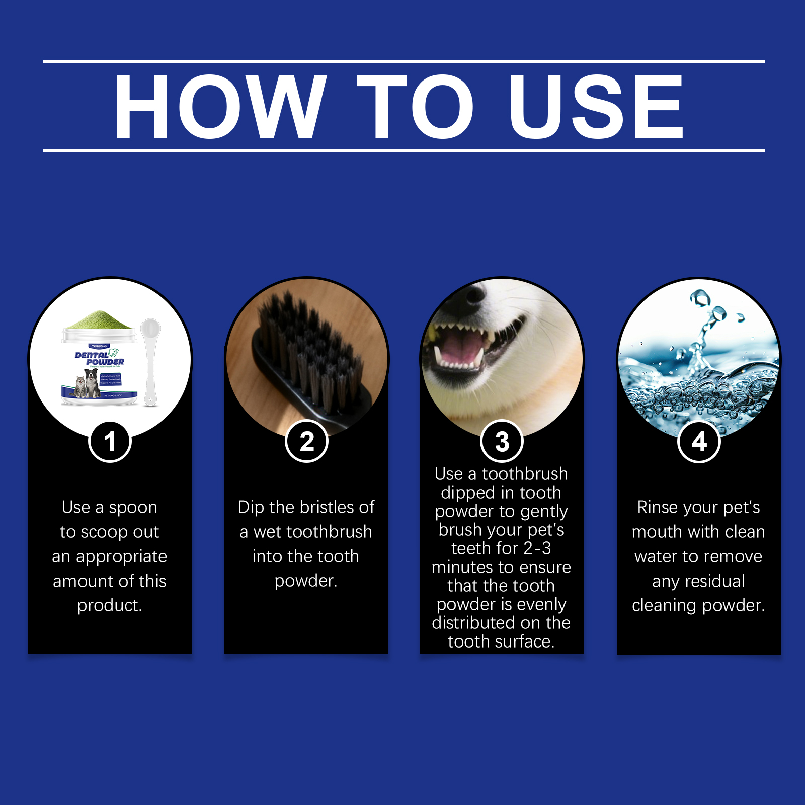 Pet Teeth Cleaning Powder