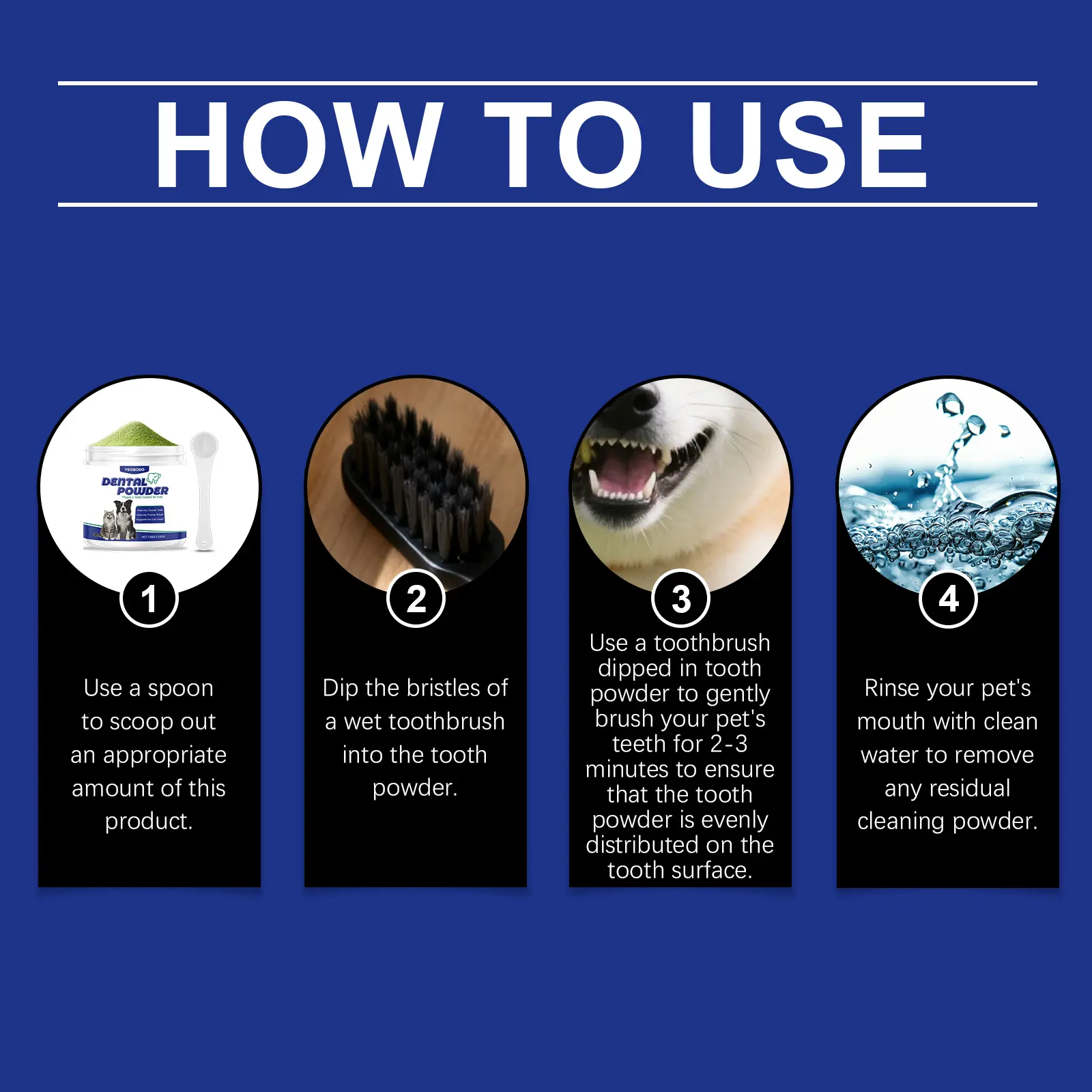 Pet Teeth Cleaning Powder