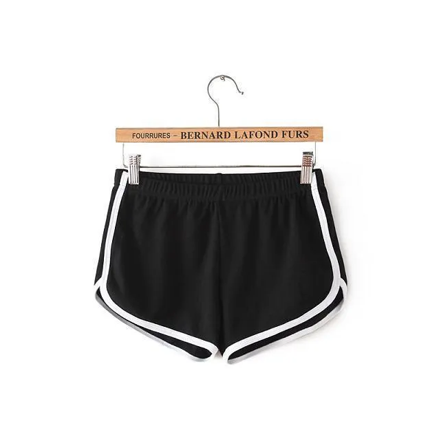 High Waist Drawstring Lounge Shorts Summer Casual Loose Fit Cotton Shorts For Women image 4