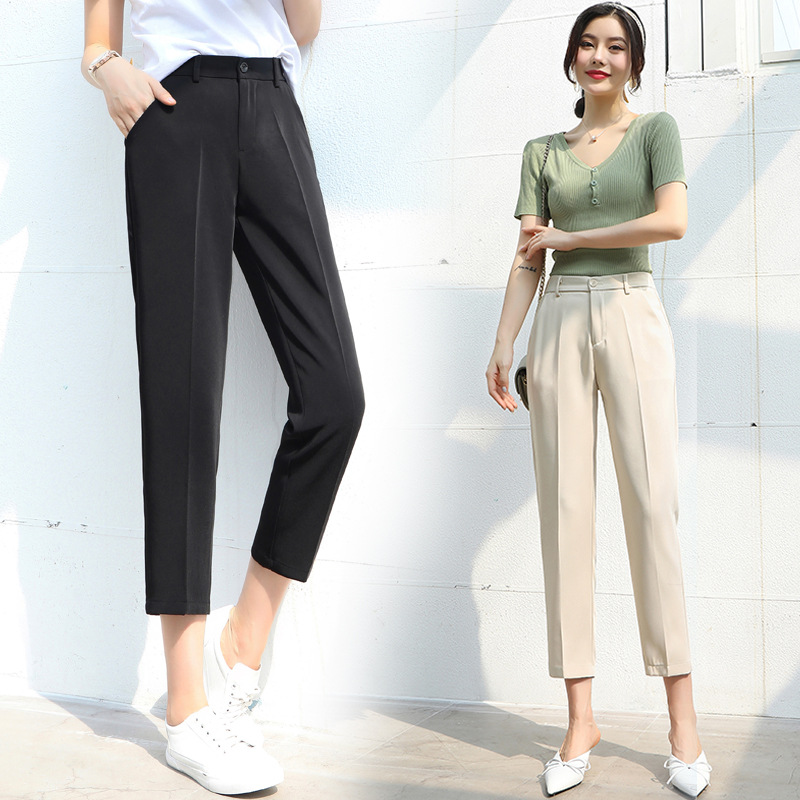 Title 11, Draping Pipe Pants High Waist And Loose