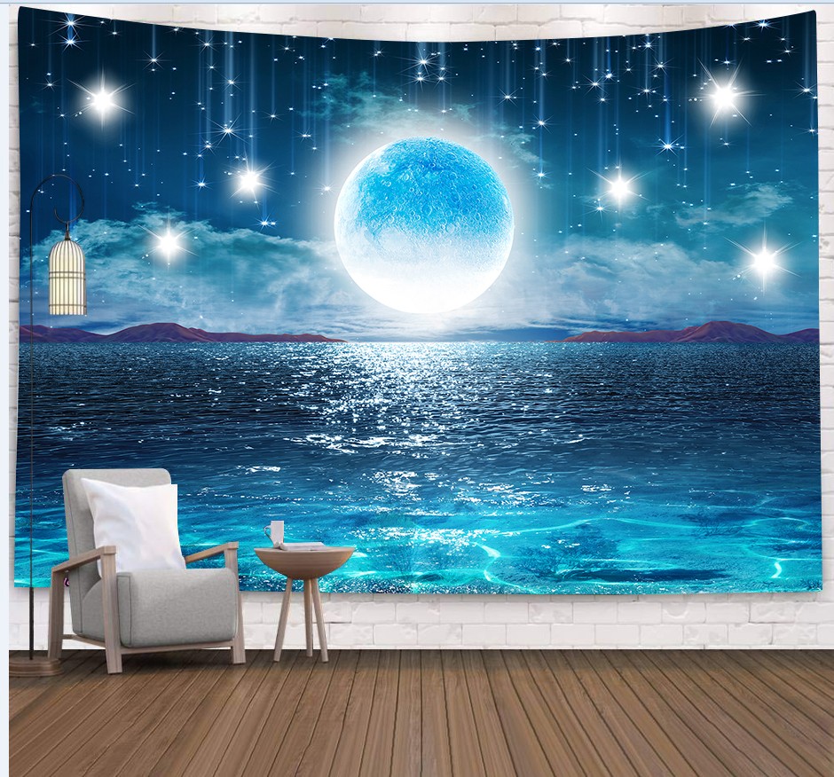 Rectangular Plush Wall Tapestry, picture 11 of 12