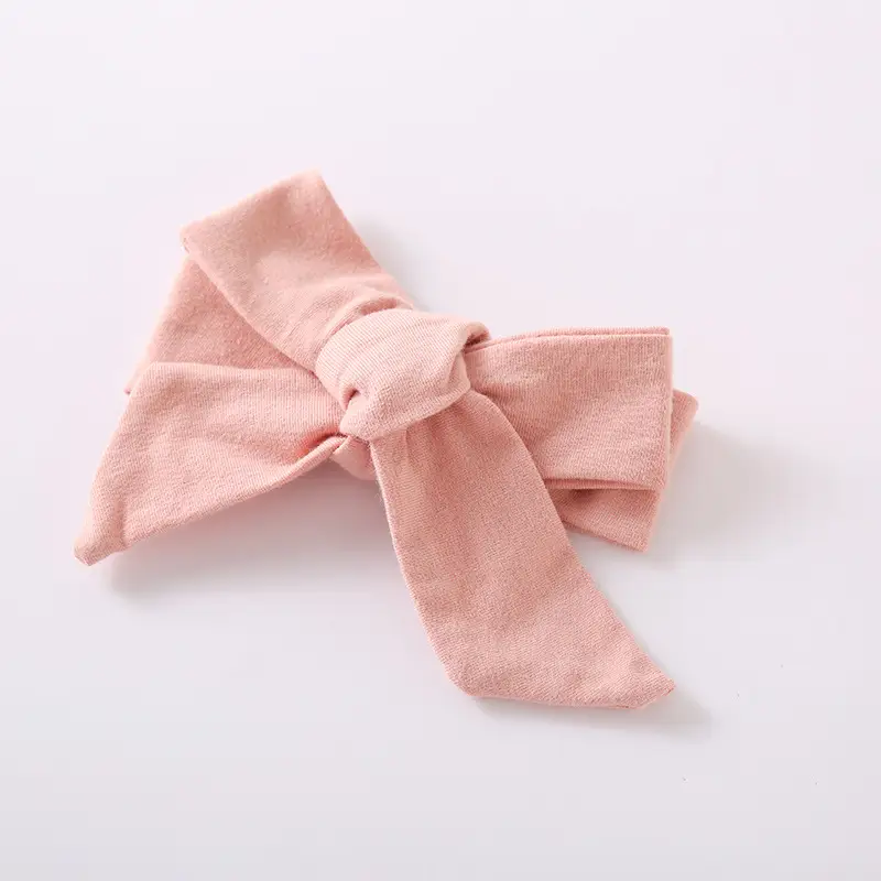 New Style White Jacket Pink Headband Pink Trousers Baby Girl Three-piece Set