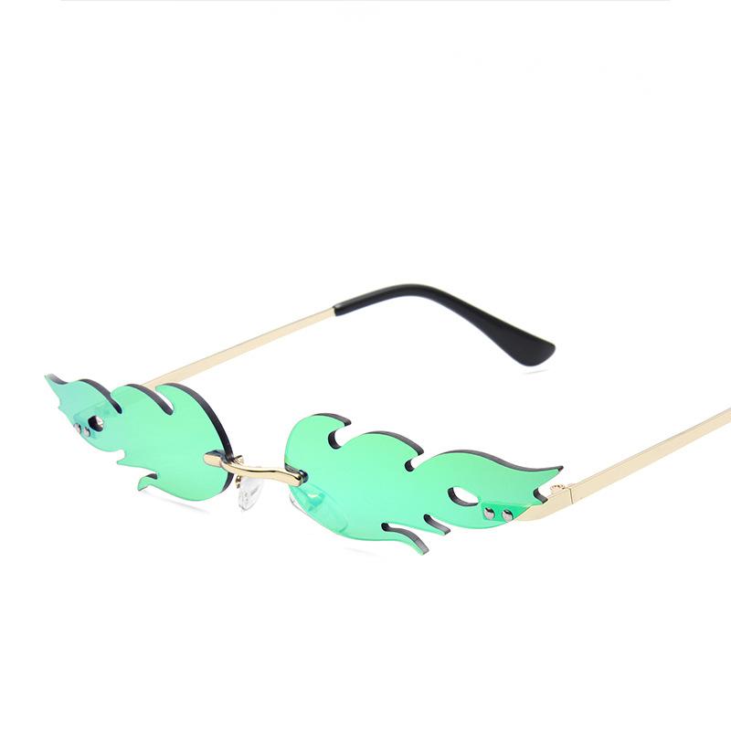 Title 4, Flame Shaped Sunglasses Jurchen Film