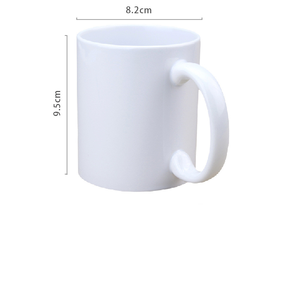 Creative Heat Transfer Coffee Ceramic Mug
