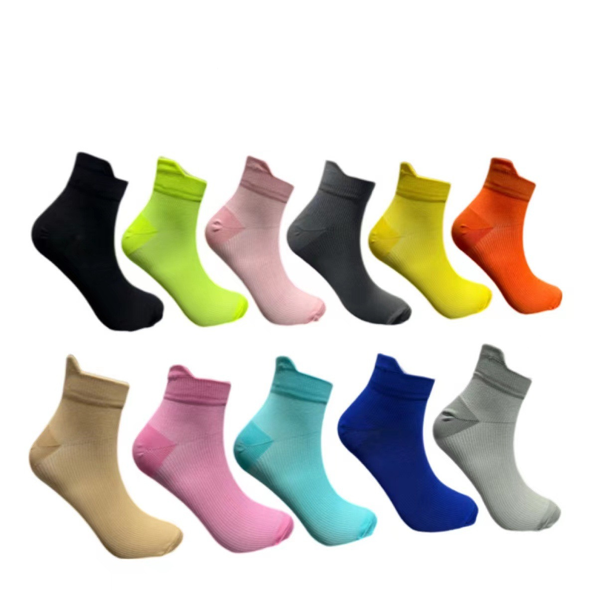 Four Seasons Short Compression Socks Sports Night Running - Image 8