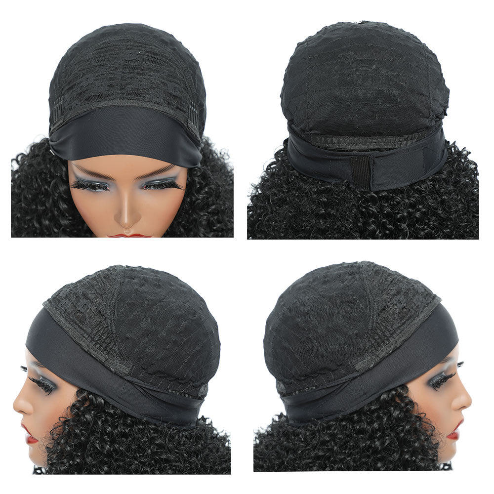Hijab Ice Silk Chemical Fiber Wig — foto 5