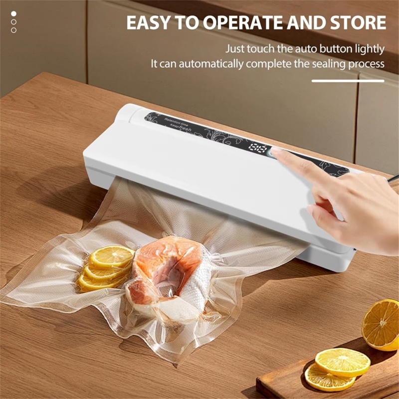 Vacuum Sealer Machine Food Saver Powerful Sealing System  20 Free Bags